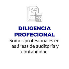 DILIGENCIA PROFECIONAL Somos profesionales en las áreas de auditoría y contabilidad